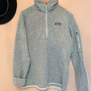 Blue Patagonia Better Sweater 1/4-Zip Fleece